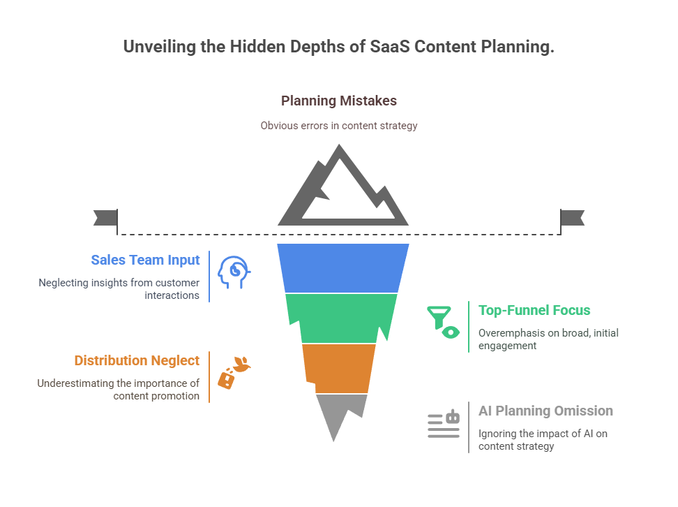 SaaS SEO Content Planning Mistakes
